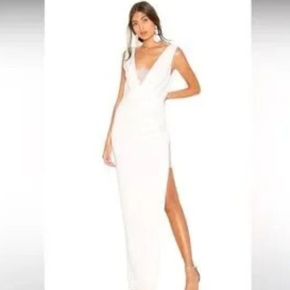 Katie May White Gown - Picture 1 of 6